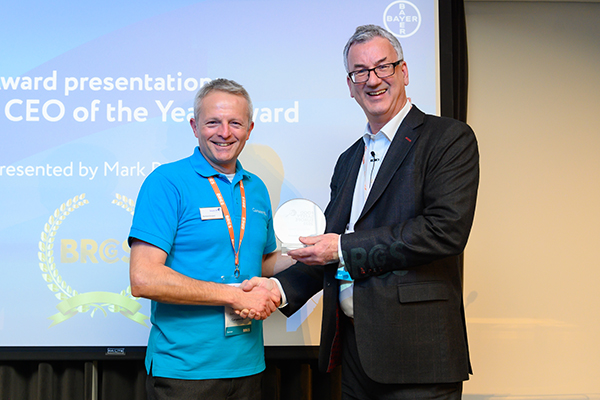 Bertrand Emond receives 2020 BRCGS CEO Award (Europe)