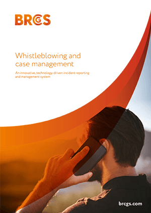Confidential Reporting whistleblowing and case management front cover